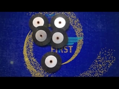 머신 부분 6x60mm 8x60mm을 출력하는 66.891.006 순환 검은 단단한 솔연마바퀴