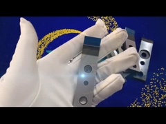 싱크로트론 궤도 복사 HD 오프셋 인쇄 중앙 구멍 5 밀리미터 75mm*18*4mm 사이즈 강철 소재를 위한 그리퍼