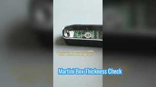 마티니 머신 점검 상자