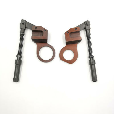 하이델베르그 CD102 SM102 예비 부품용 철 소재 중간 롤러 브래킷 및 지지대 187MM*82MM