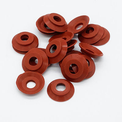 와인 레드 18x7mm 내구성 고무 펌프 흡수 역회전 디스크 인쇄기 예비 부품