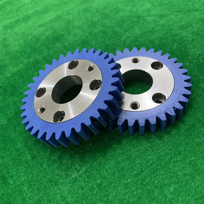 33 치아는 사쿠라 머신 부분 철 인쇄기 예비품을 위한 기어를 청색화합니다