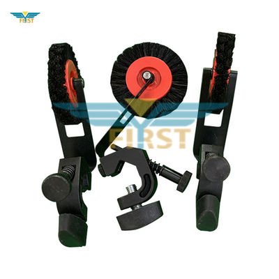 검은 돼지 털 하이드벨버그 브러쉬 휠