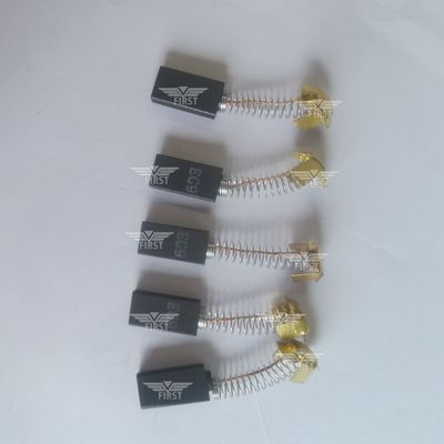 인쇄기용 10*6*20mm 탄소 붓 - 코모리 롤랑과 호환되는 철강/플라스틱 재료