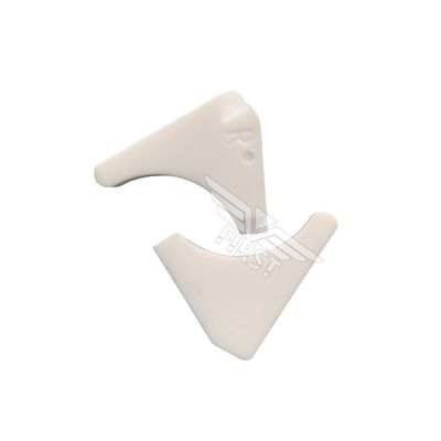 화이트 컬러 플레이트 하이델베르크 기계 부품 끝 블록 플레이트 부품