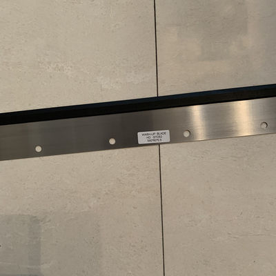 은 세척 블레이드 560x60x0.5MM GTO52 인쇄기 부품을 위한 고무/철물