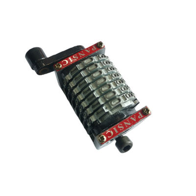 7대 자리 활판 인쇄 수 기계를 위한 빨간 패키지는 프레스 부분을 출력하는 6 감소를 진척시킵니다