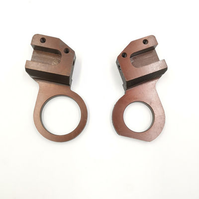하이델베르그 CD102 SM102 예비 부품용 철 소재 중간 롤러 브래킷 및 지지대 187MM*82MM