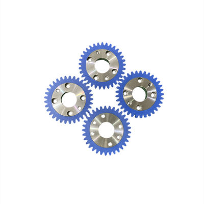 33 치아는 사쿠라 머신 부분 철 인쇄기 예비품을 위한 기어를 청색화합니다