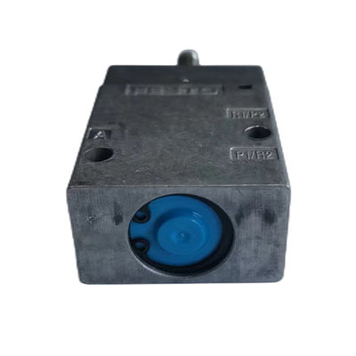 오리지널 공장 FESTO 소레노이드 밸브 MFH-3-1/8S 시리즈 0692 오프셋 인쇄기용 알루미늄 및 구리 밝은 회색