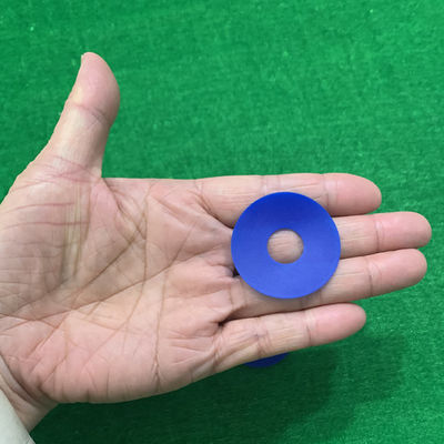 오프셋 인쇄기 교체 부품용 38x15x0.8mm 파란색 평면 고무 빨래기