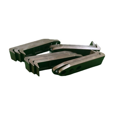 오프셋 인쇄용 6mm 중간 구멍이 있는 70mm X 16 X 5mm 갈색 강철 그리퍼
