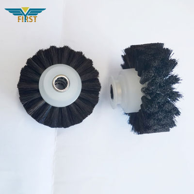 60*8.5*35mm KBA 인쇄기 부품에 대한 검은 붓 바퀴