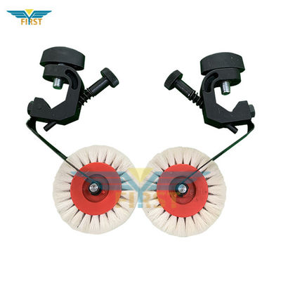 하이델베르크 SM74 하얀 휠 브러시 지지 프린팅 부분 OEM 이용 가능한 금속 부품류