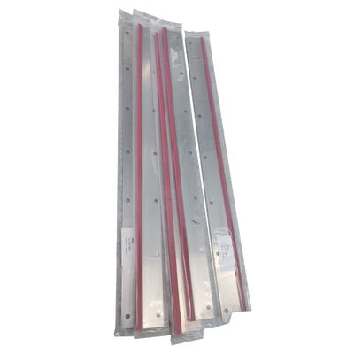 자외선 G2010.502 하이델베르크 프린터 SM52 PM52 세척 블레이드 605x46x0.5mm 7 구멍