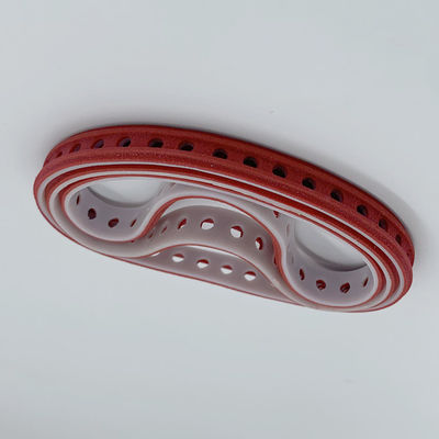 빨간색 다른 두께의 PVC 흡수 벨트 HD 기름 저항 적색 고무 벨트