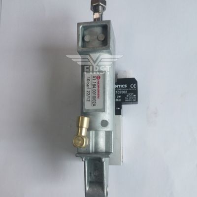 은색 실린더 A1184.0010 피스톤 기계 오프셋 인쇄 부품 밸브