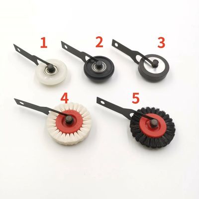 검은 색 붓 바퀴 HD 인쇄기 피더 붓 부품 하이델베르크