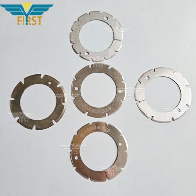 하이드벨베르크 스탈 폴딩 머신 백철 절단 블레이드 - 마모 저항을 위한 U 모양 및 V 모양 옵션