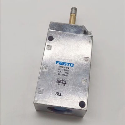 FESTO 공기 밸브 8BAR 오프셋 인쇄기용 알루미늄/보리/철 소레노이드 밸브
